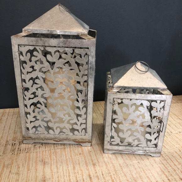 Set of Two Garden Lanterns by Jeremie - Picture 5 of 9